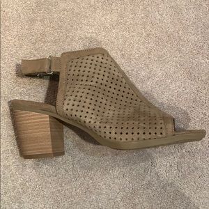 Suede Heeled Sandals